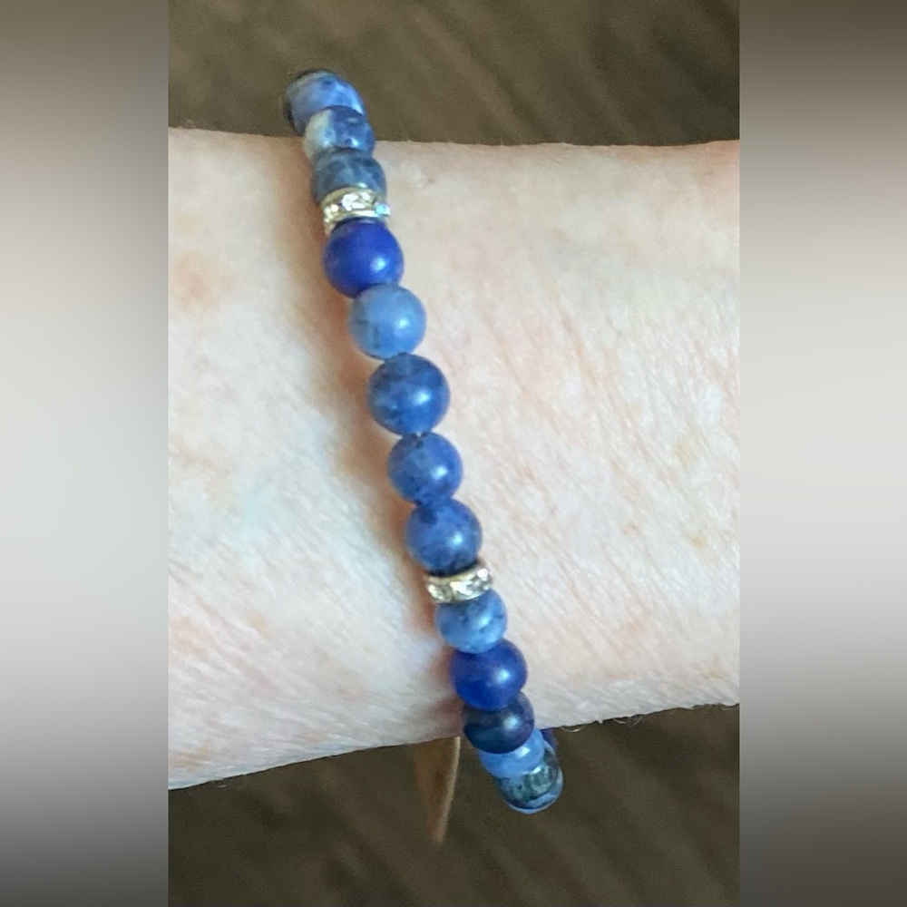 NEW Genuine Sodalite crystal bracelet